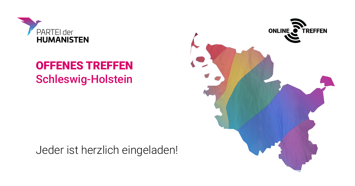 Offenes Online Treffen Schleswig Holstein Thema Csd Partei Der Humanisten 