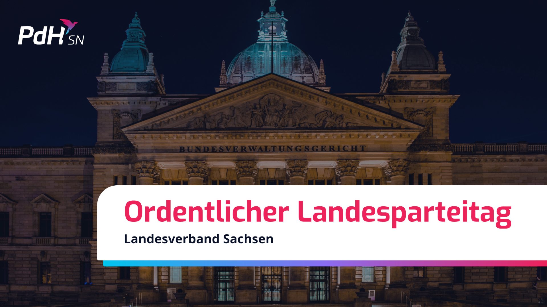 Odentlicher Parteitag Sachsen 2024